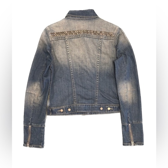 PAIGE - Colbie Denim Studded Denim Jacket in Freedom - Picture 4 of 13